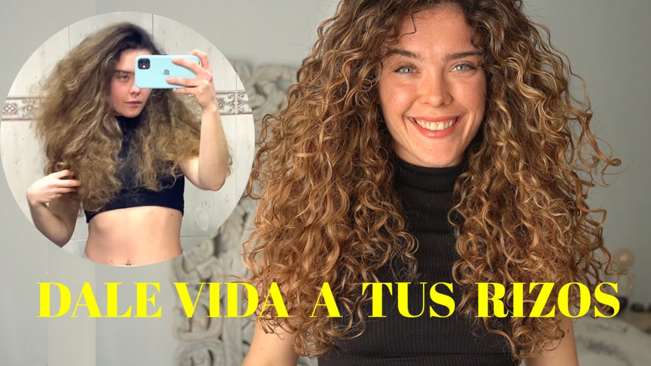 LAS 5 TECNICAS PARA UNOS RIZOS JUGOSOS | Rutina hidratante👩🏼‍🦱