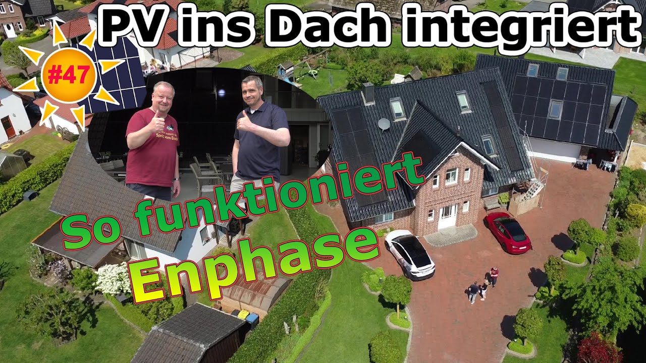 Zeig deine Photovoltaik #47: PV ins Dach integriert - so funktioniert Enphase mit Speicher
