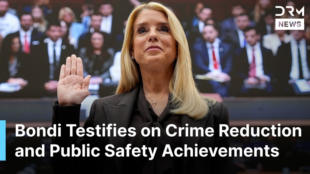 AG Bondi Highlights DOJ Achievements, Crime Declines, and Federal Support for Cities | AC1N