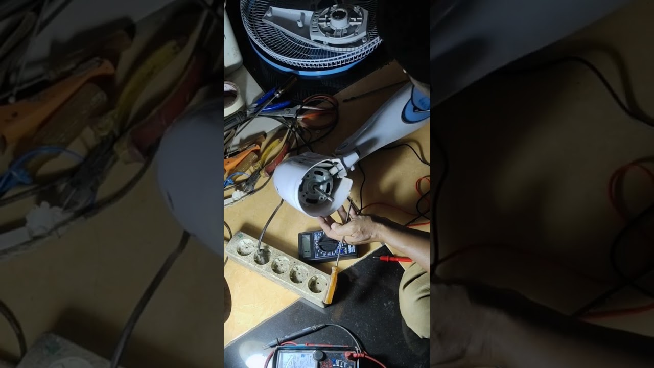 Mencoba memperbaiki kipas angin listrik part.1 #kipasangin #dinamo #longvideo #jangkauanluas