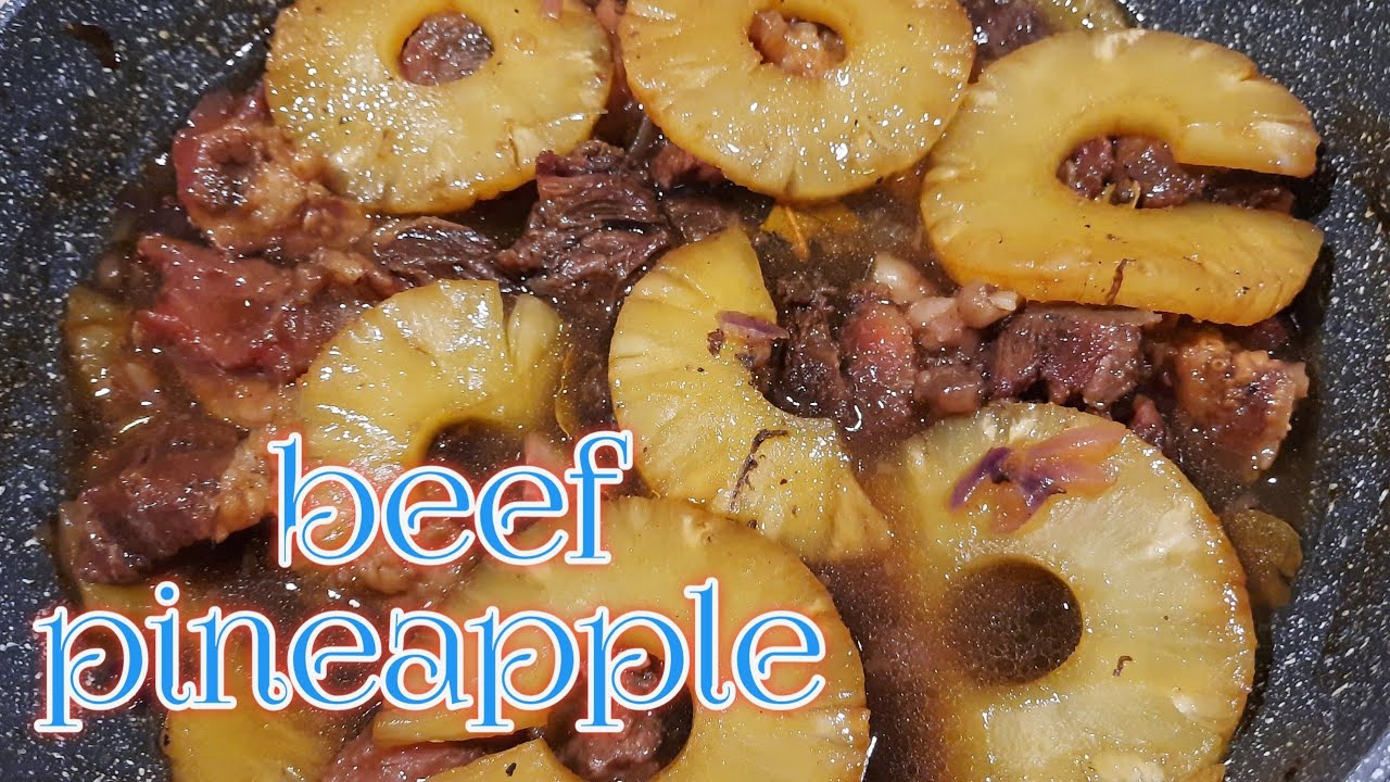 BEEF WITH PINEAPPLE | EASY RECIPE PANLASANG PINOY