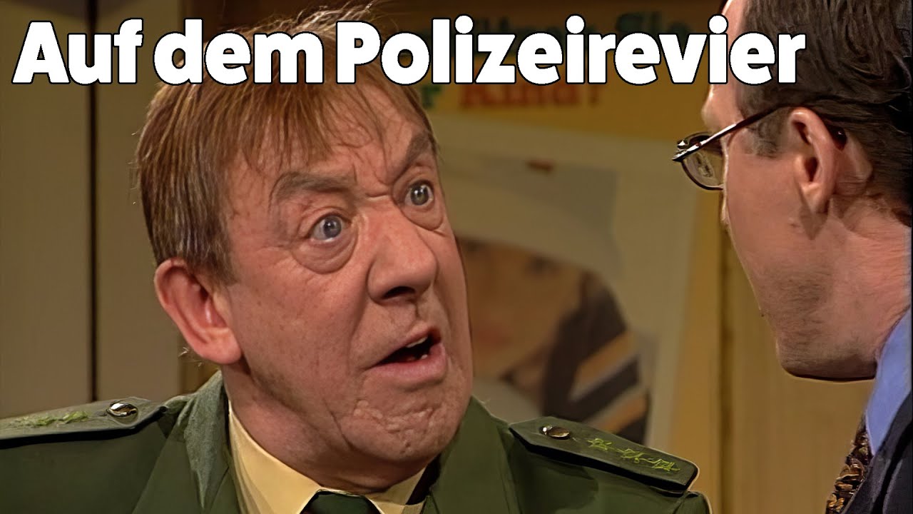 Dieter Hallervorden - Auf dem Polizeirevier