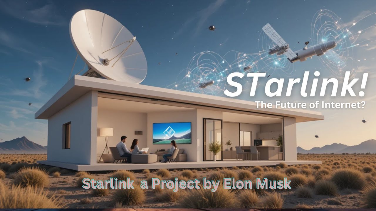 Starlink Elon Musk&rsquo;s Satellite Internet Future of Global  SpaceX&rsquo;s Satellite High-Speed Connectivity