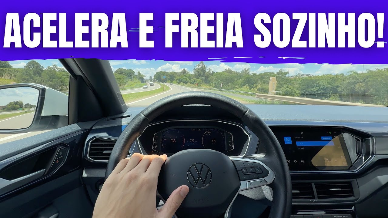 COMO ATIVAR O ACC DO VOLKSWAGEN T-CROSS 2023 À 2026! TUTORIAL NA PRÁTICA!