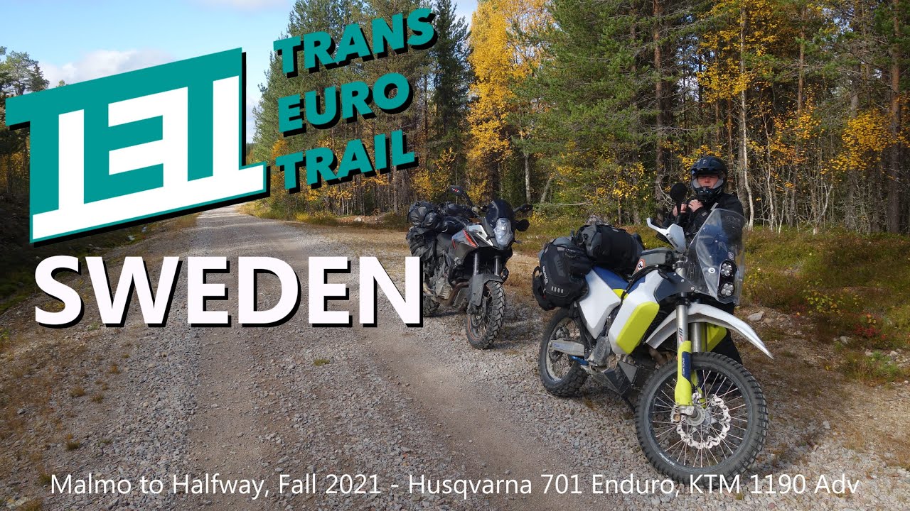 Motorcycle Adventure - TET Sweden - Malmö to Ytterhogdal