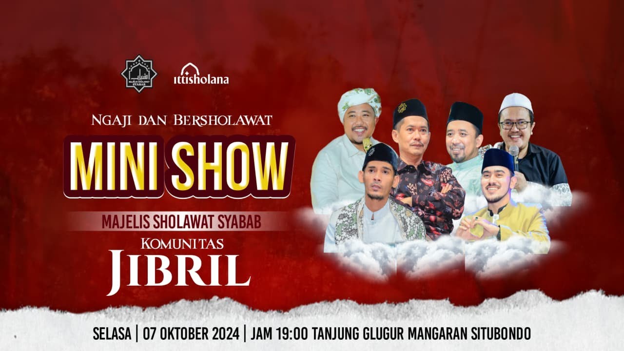 🔴 LIVE  | MINI SHOW MAJELIS SHOLAWAT SYABAB | TJ. GLUGUR MANGARAN SITUBONDO | 07/10/2025