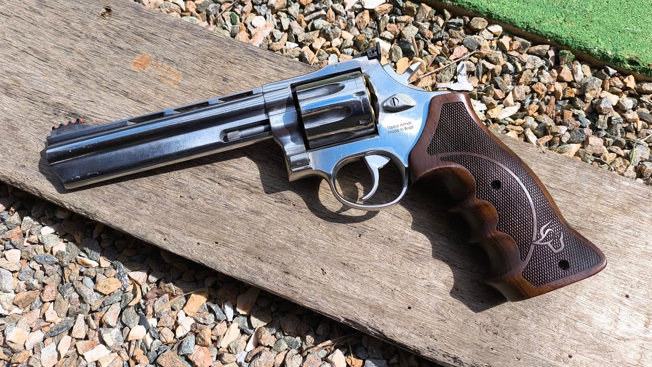 Revólver Taurus RT608 - 8 de capacidade em 357 Magnum. Analise Completa 