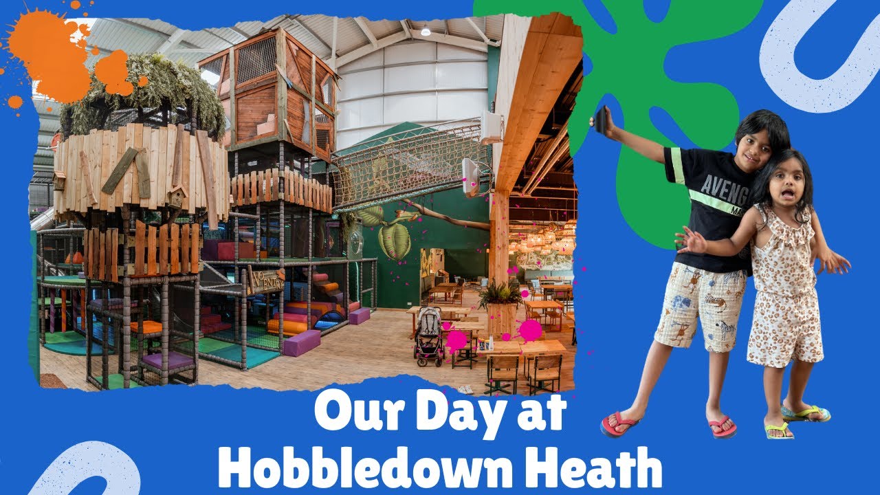 Fun Day at Hobbledown Heath Hounslow | Kaden & Khloe Explore London’s Best Kids Adventure Park!