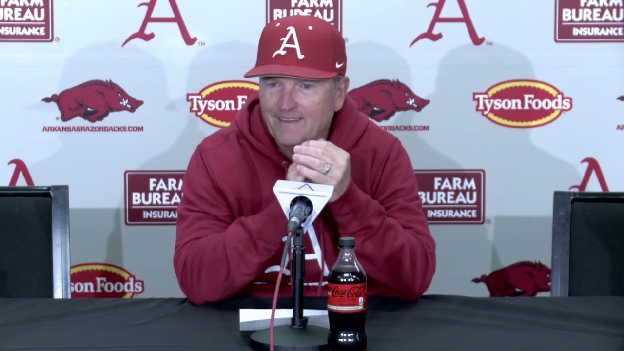 Dave Van Horn press conference: Arkansas 11, Xavier 0