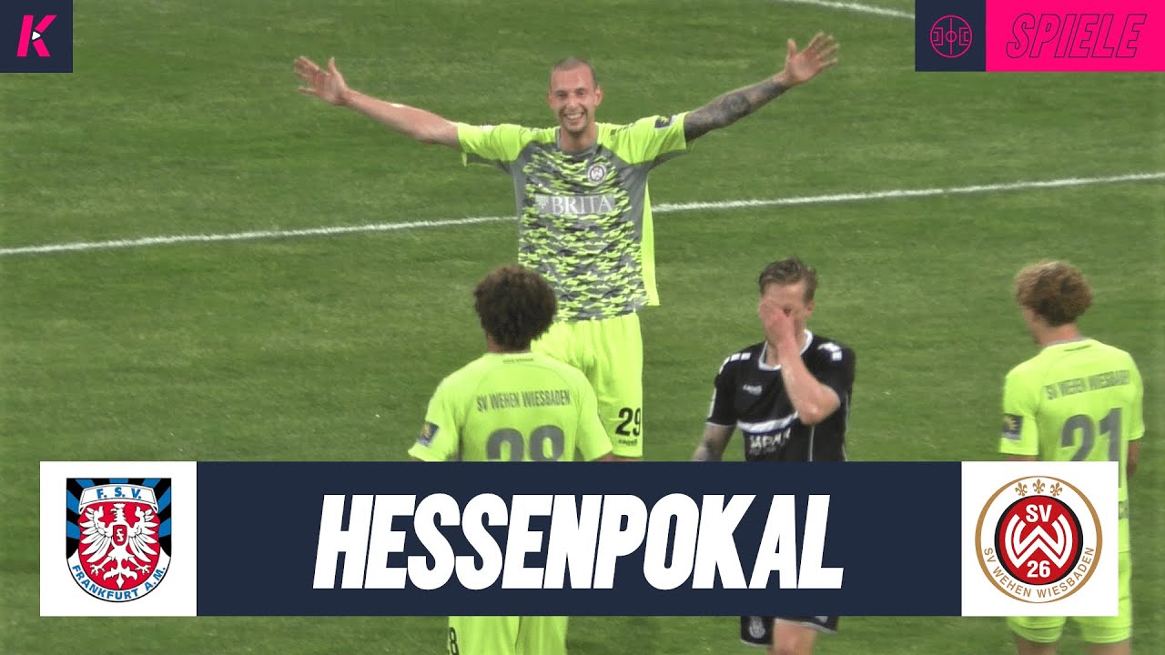 Nilsson-Dreierpack! Wehen kämpft um Pokal-Finale | FSV Frankfurt - SV Wehen Wiesbaden (Hessenpokal)