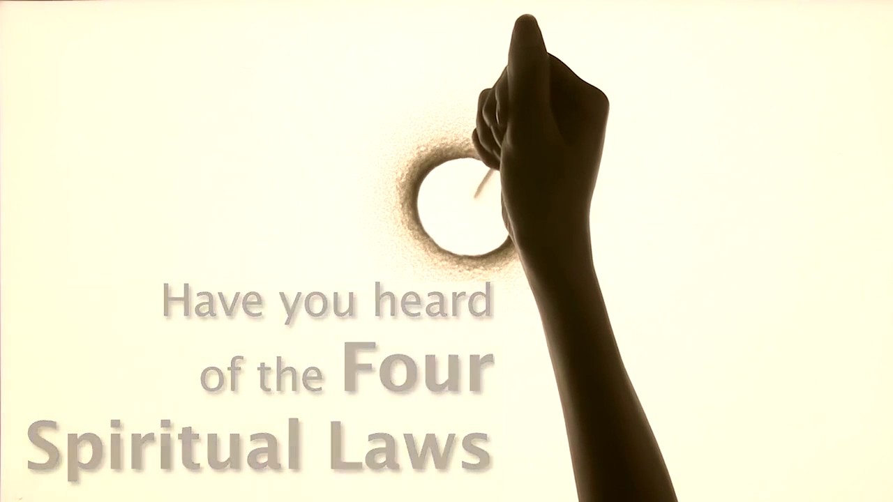 Sand art 4 spiritual law 샌드아트 사영리 @-CCC VLM