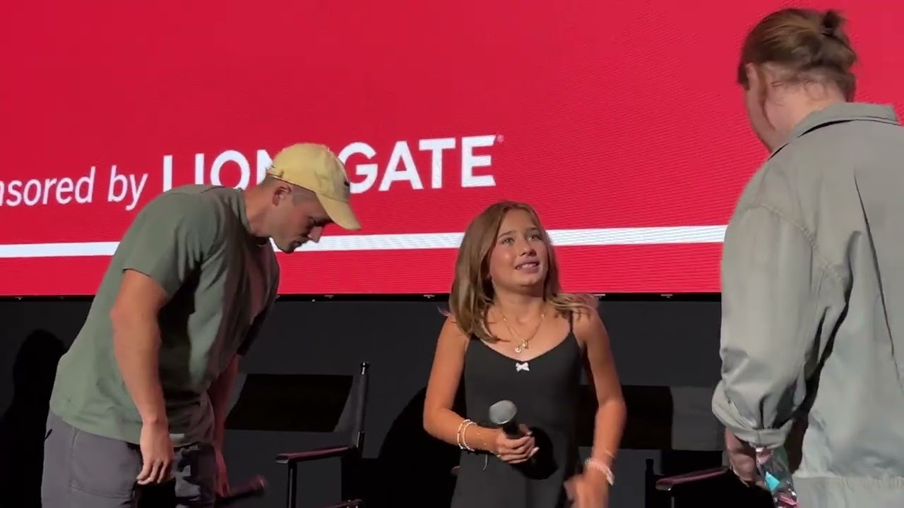 She Rides Shotgun Q&A with Nick Rowland, Taron Egerton and Ana Sophia Heger on 7/15/2025.