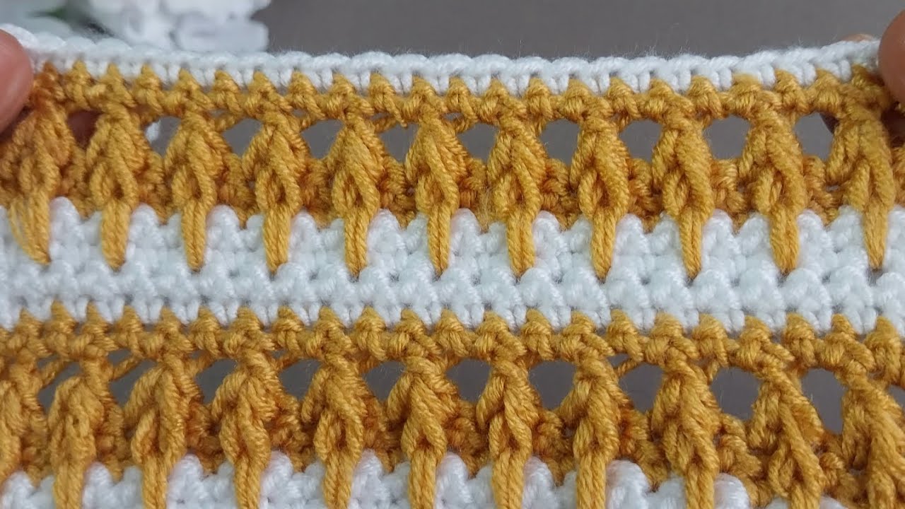 Super easy 👍 Crochet pattern for beginners step by step #diy #handmade #tutorial #music #art #örgü