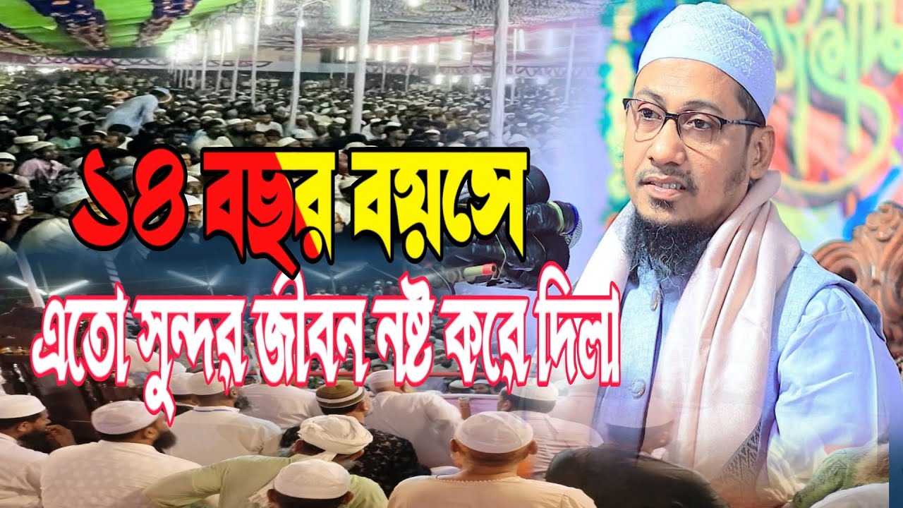 হে যুবক যুবতী ১৪ বছরে এতো সুন্দর জীবন নষ্ট করে দিলা | 💔 আনিসুর রহমান আশরাফী |Anisur Rahman Ashrafi |