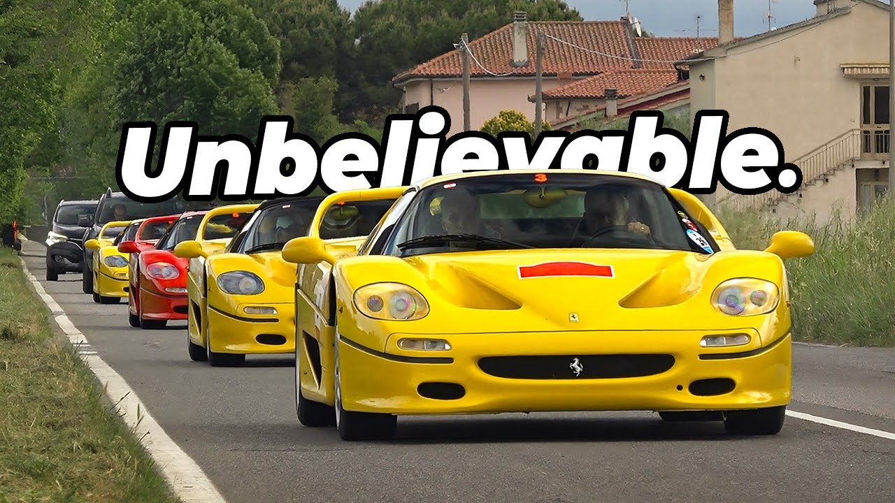 20+ Ferrari F50 Take Over! - 2025 F50 Legacy Tour