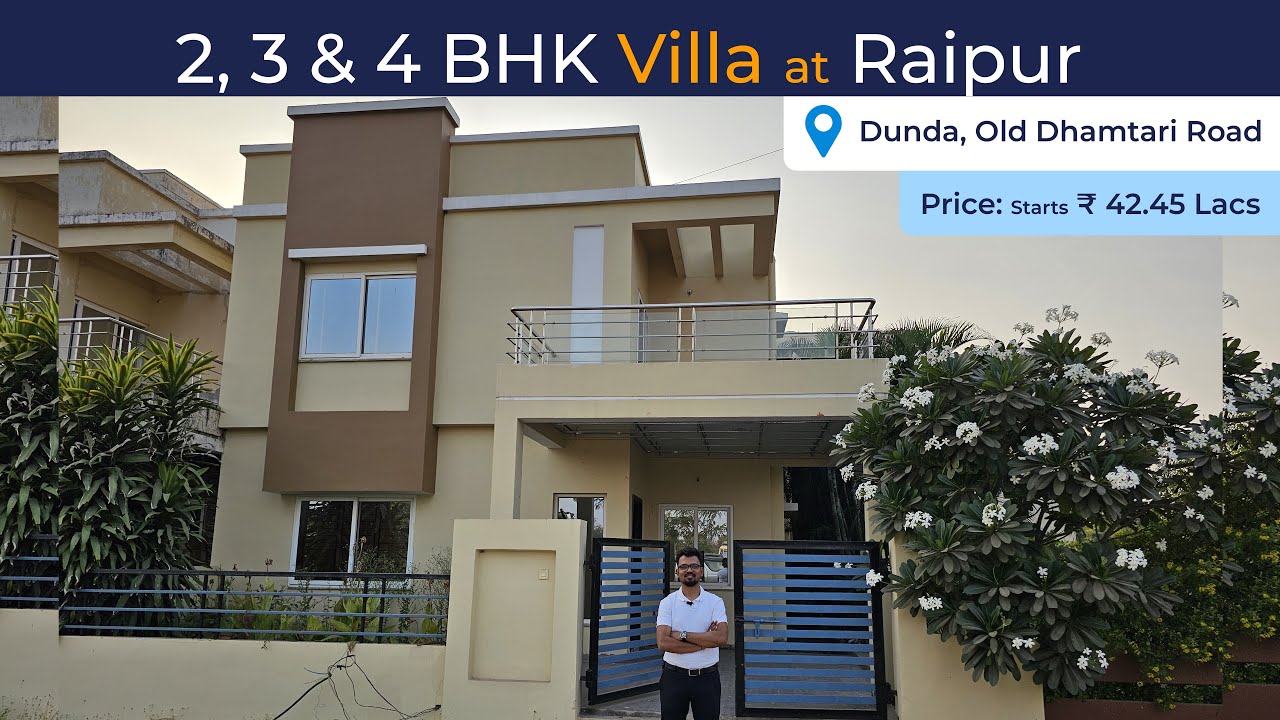2, 3 & 4 BHK Bungalow in Raipur | at Dunda, Old Dhamtari Road | Alpha Realty