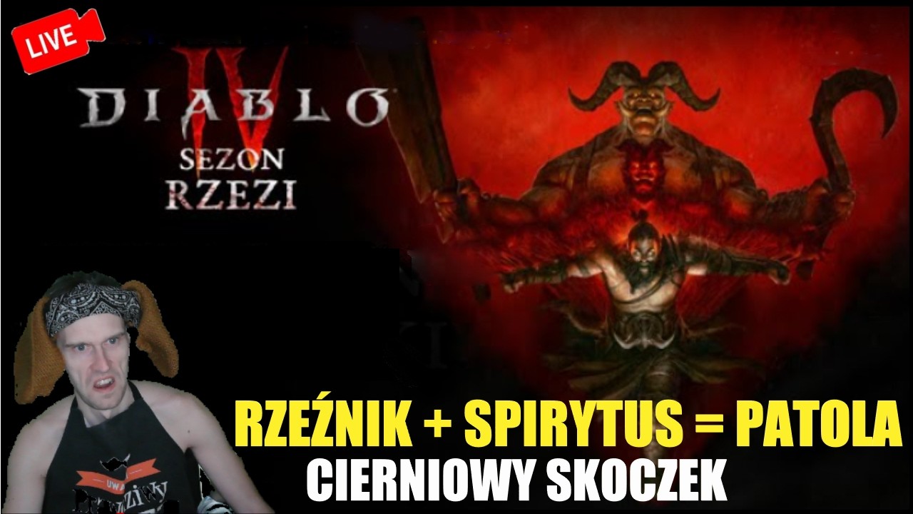 SEZON RZEZI T2 | DIABLO IV | na żywo