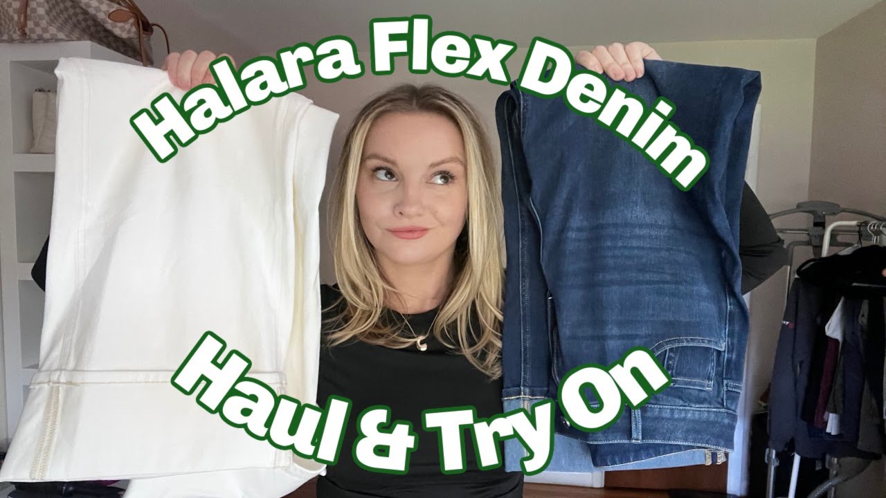 Halara Haul & Try On: Flex Denim, Activewear & Fall Pieces