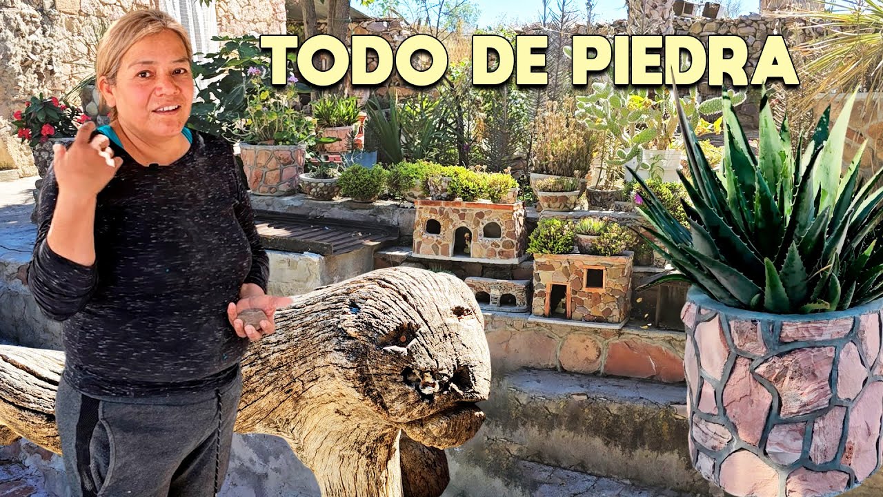 VIVO DE LAS PIEDRAS DEL RIO, EMPEZÓ POR NECESIDAD y AHORA LO DISFRUTO