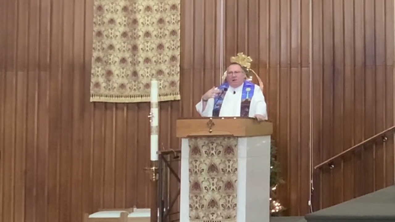 Homily by Fr Mike - Gospel by Deacon Matt - 1/1/2026 - 10 am Mass - Solemnity of Mary, Mother of God