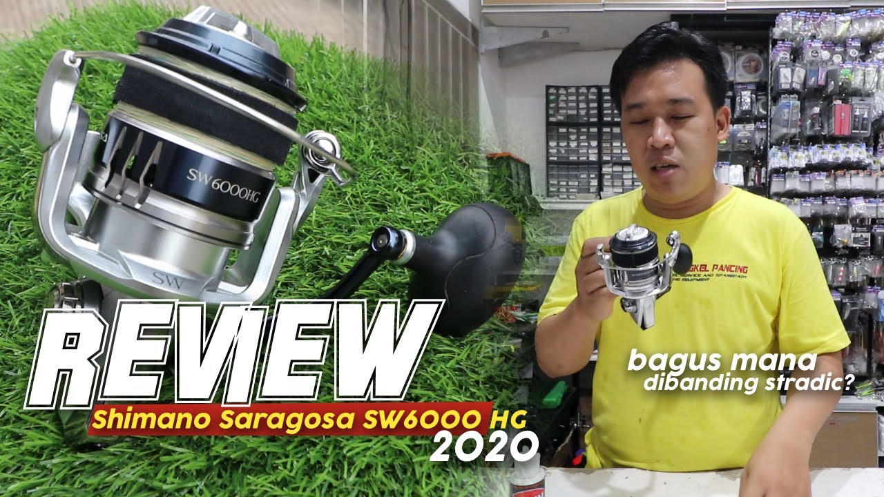 Jangan asal bongkar reel nanti begini | Review & Maintenance Shimano Saragosa SW 6000 HG