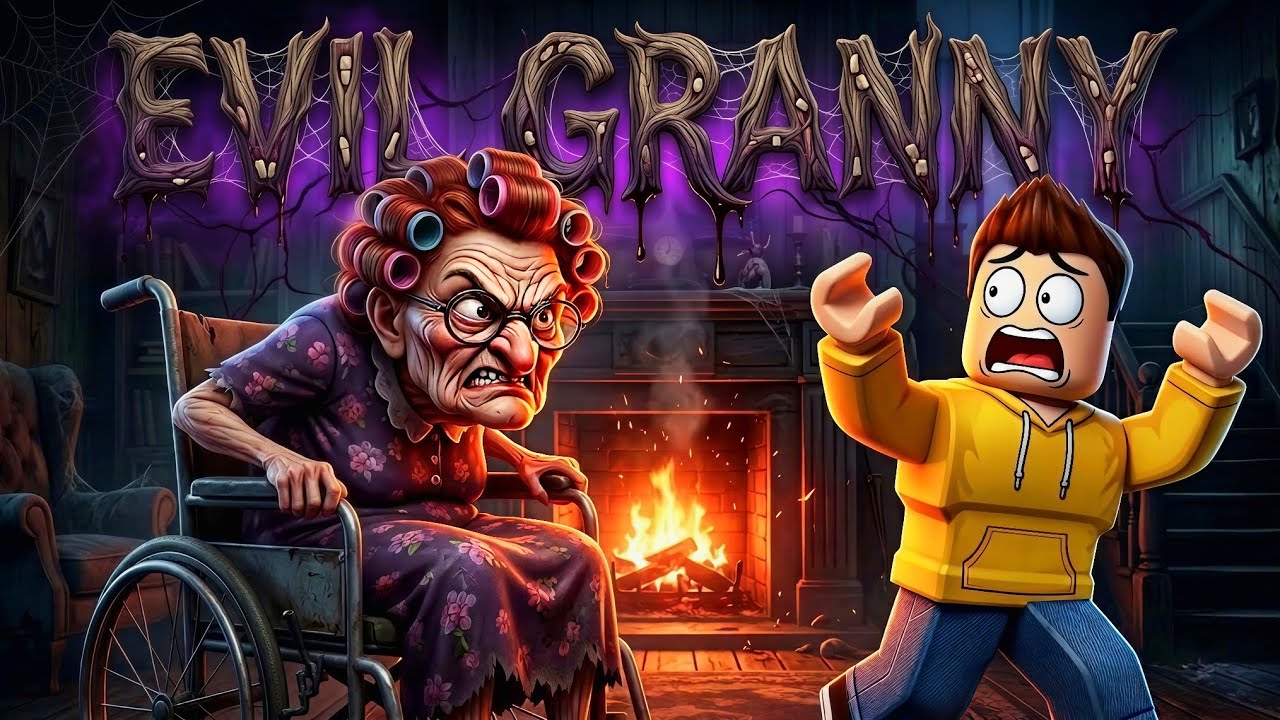 Caught Or Escape? Escape From Evil Grandma Roblox!