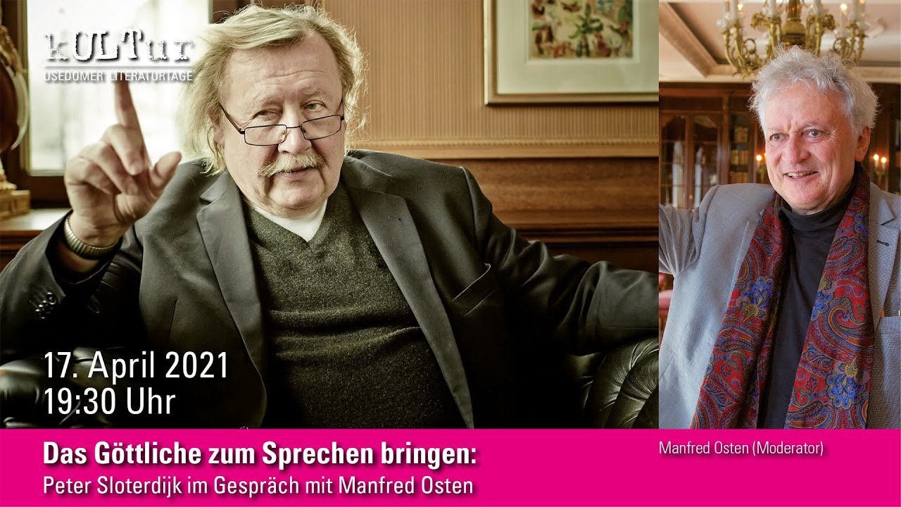 Das Göttliche zum Sprechen bringen – Gespräch mit Peter Sloterdijk