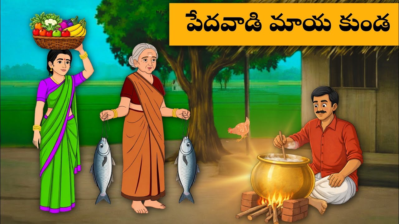 Telugu Stories - పేదవాడి మాయ కుండ | Telugu kathalu | Neethi Kathalu | Stories in Telugu