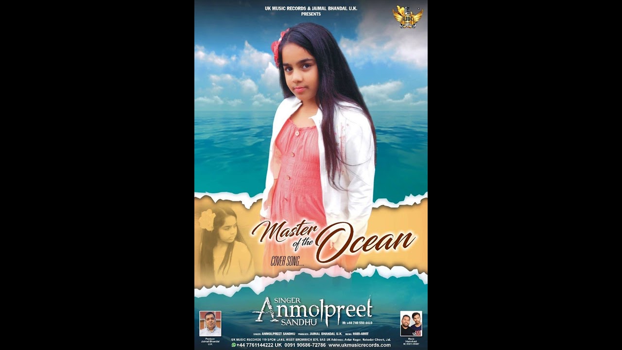 Master of the Ocean - Cover | Anmolpreet Sandhu | Hari-Amit | Uk Music Masih