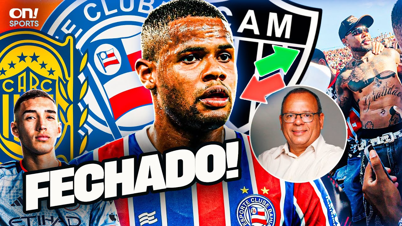 GRANDE NOVIDADE 🔥💣 BAHIA ACERTA CONTRATAÇÃO DE JUNIOR SANTOS CRAVA MARCIO MARTINS E NICOLA