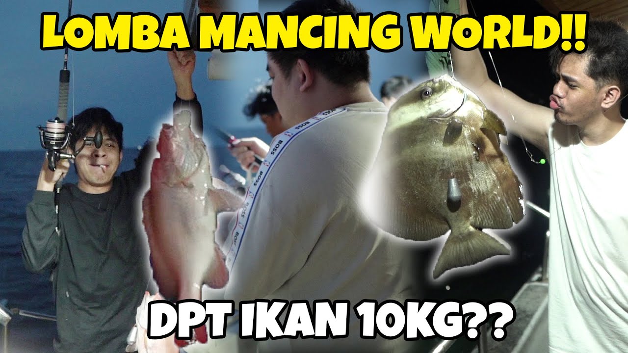 LOMBA MANCING Bareng WORLD!! Siapa Yg Bisa Dpt IKAN 10 KG?? - Part 2