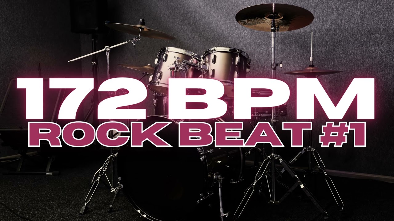 172 BPM - Rock Drum Beat - Loop 1