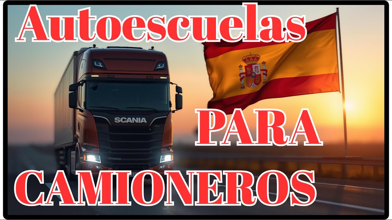 Como elegir la Autoescuela para Chofer de Camión en España 🇪🇸 