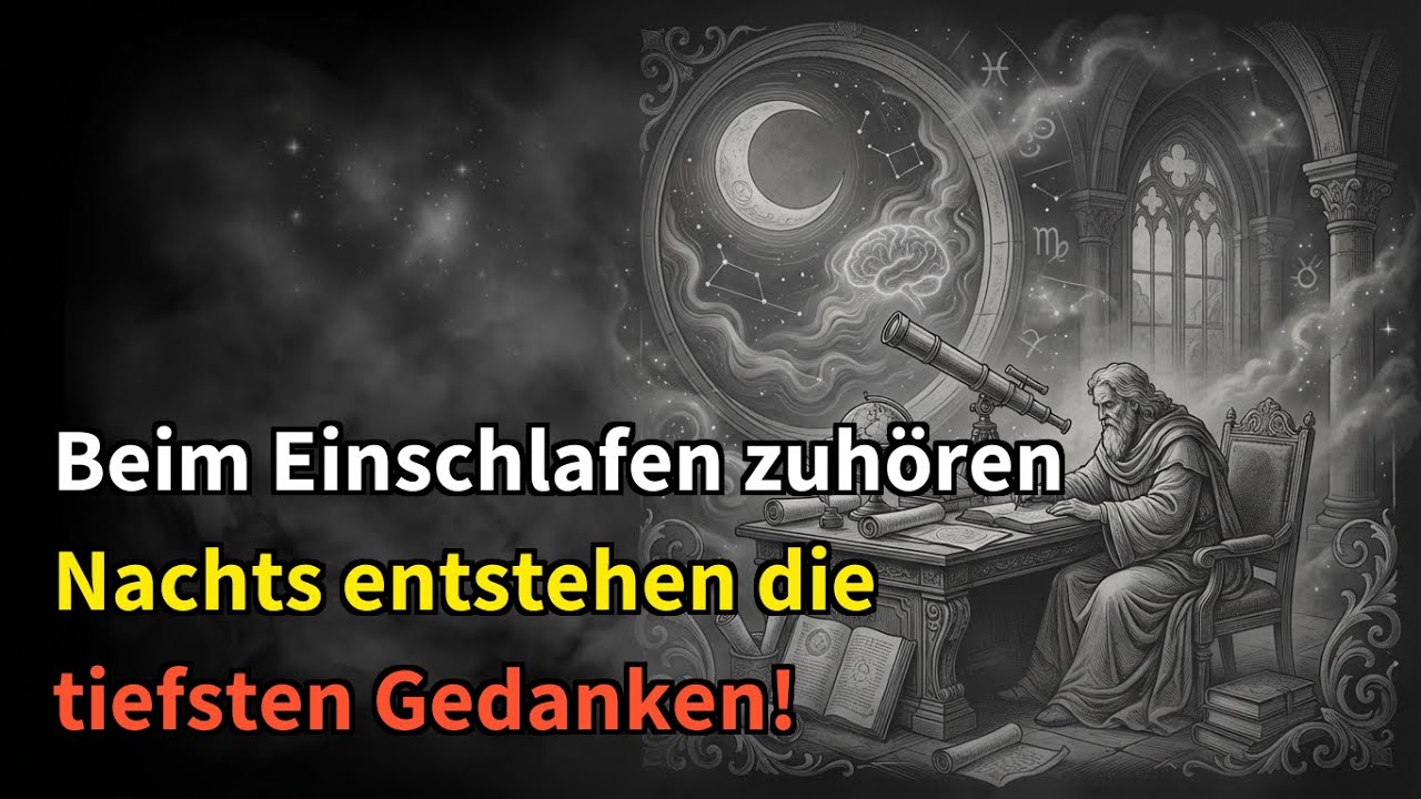 🌙 Einschlafen mit Warum denken wir nachts tiefer nach? #Schlafdoku