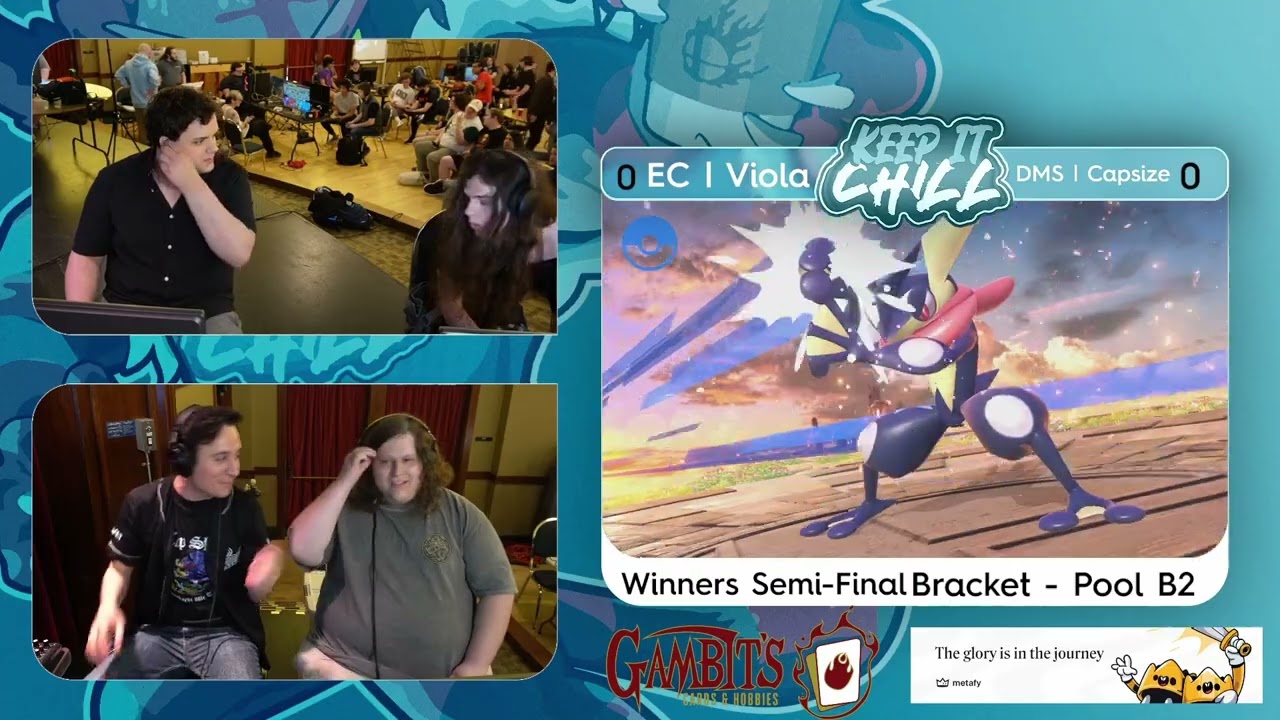 Keep It Chill #4 - Capsize (Greninja) vs Viola (Brawler) - Winners Round 4