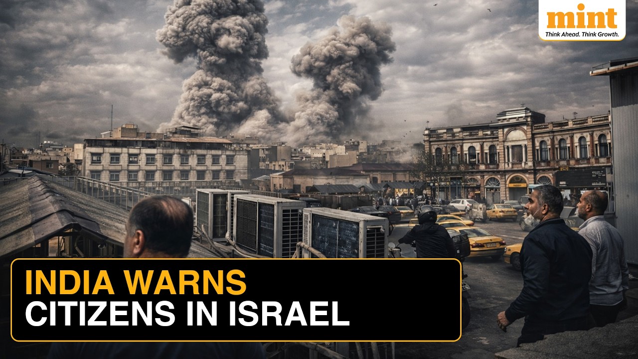 India Issues Advisory For Nationals In Israel As Iran-Israel Conflict Escalates | Iran War News
