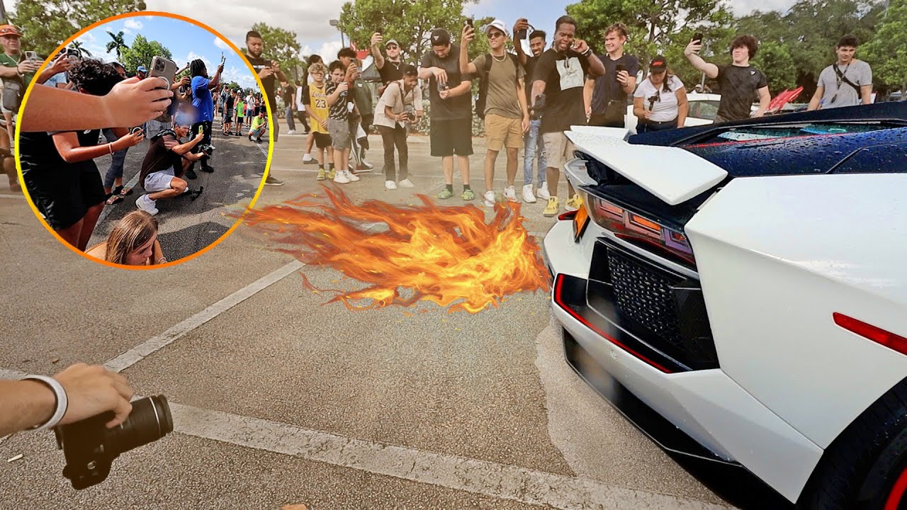 AVENTADOR COM ESCAPE MODIFICADO SEMPRE CAUSA NOS EVENTOS...