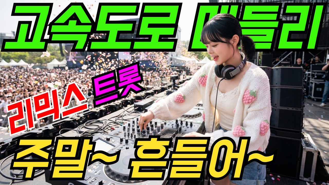 어깨들썩!💕 궁디흔들!😁 신나는 트로트리믹스 고속도로메들리 | 최신트로트 | 트로트메들리 | 감성트로트