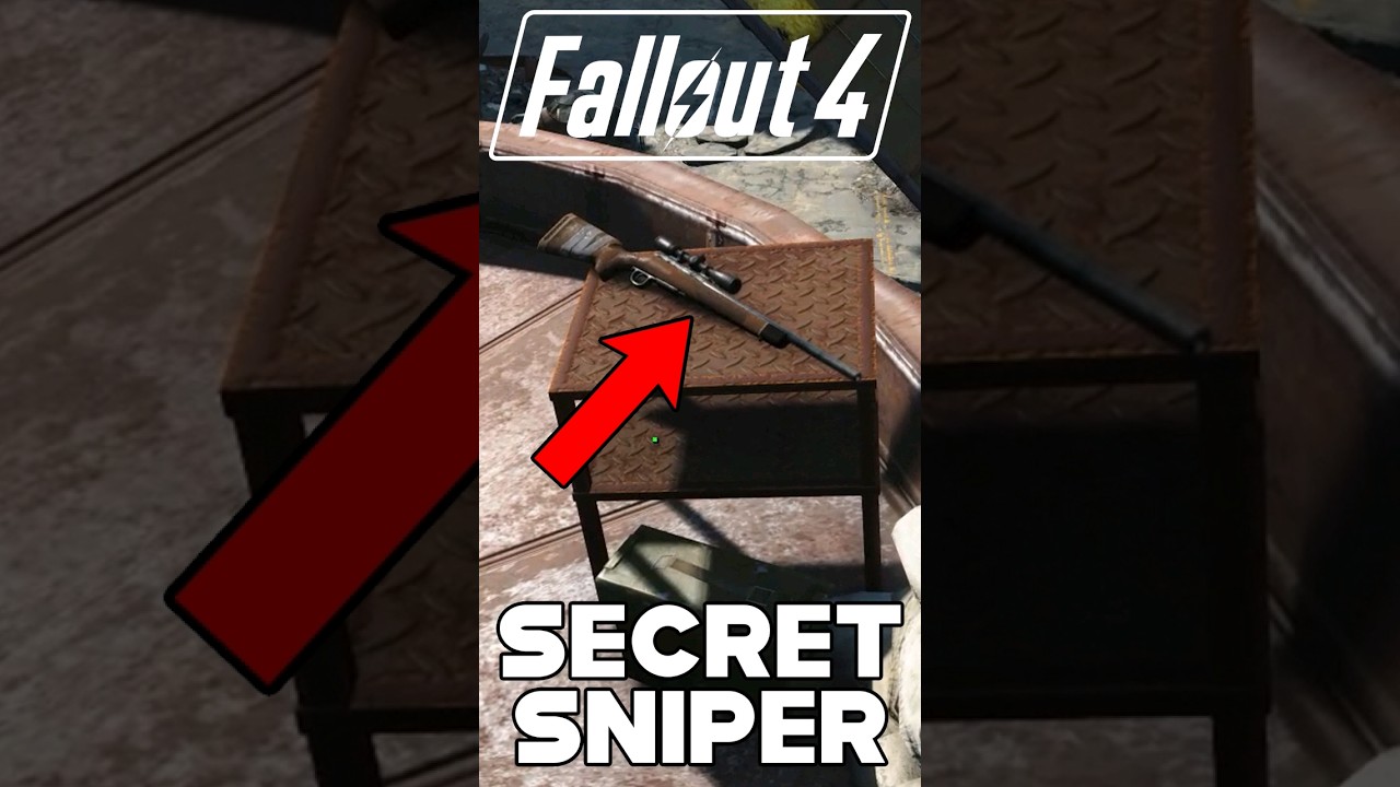 DO NOT MISS THIS SECRET SNIPER IN FALLOUT 4