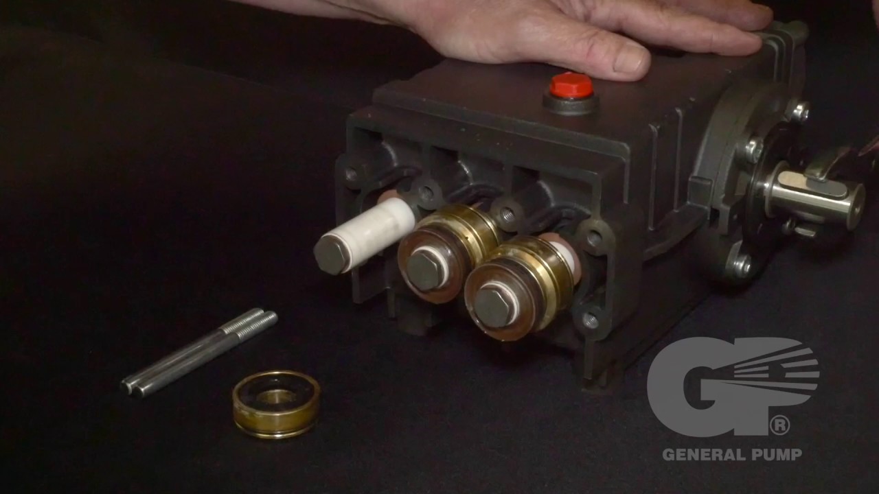 General Pump 47 Series   Piston Guide Oil Seal Repair