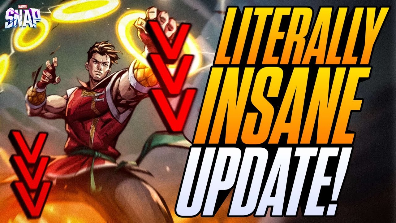 Literally the most INSANE UPDATE in Marvel Snap's history