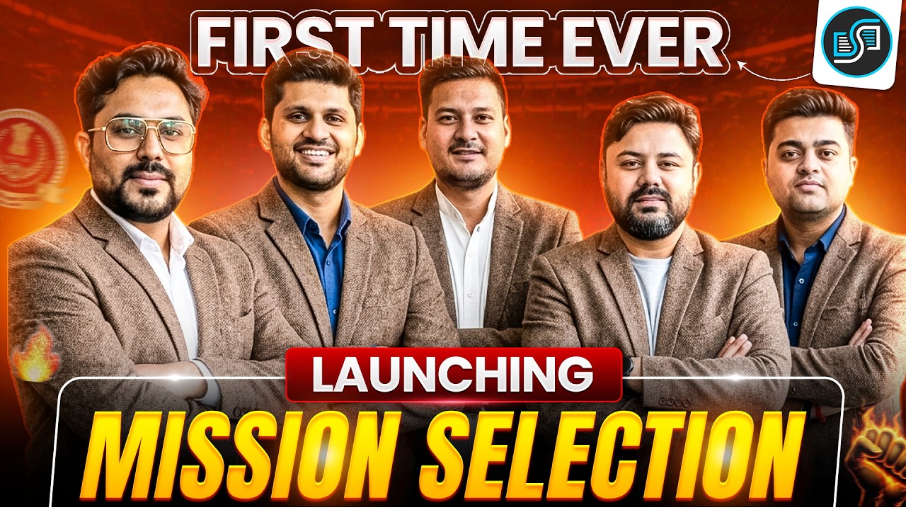 Mission Selection 🔥 First Time Ever | Gagan Pratap Sir 🔥 SelectionWay  #ssc