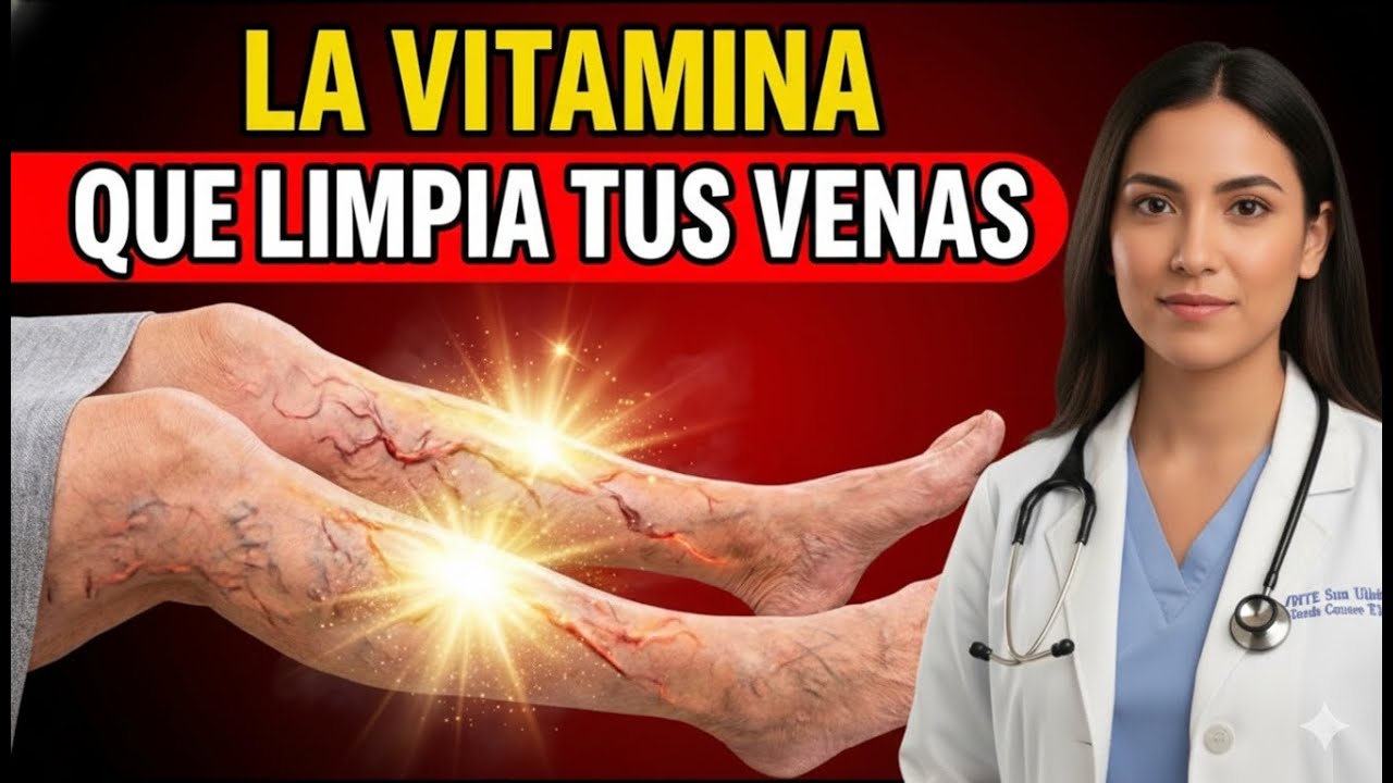 La Vitamina que Elimina Coágulos y Revitaliza las Venas de las Piernas