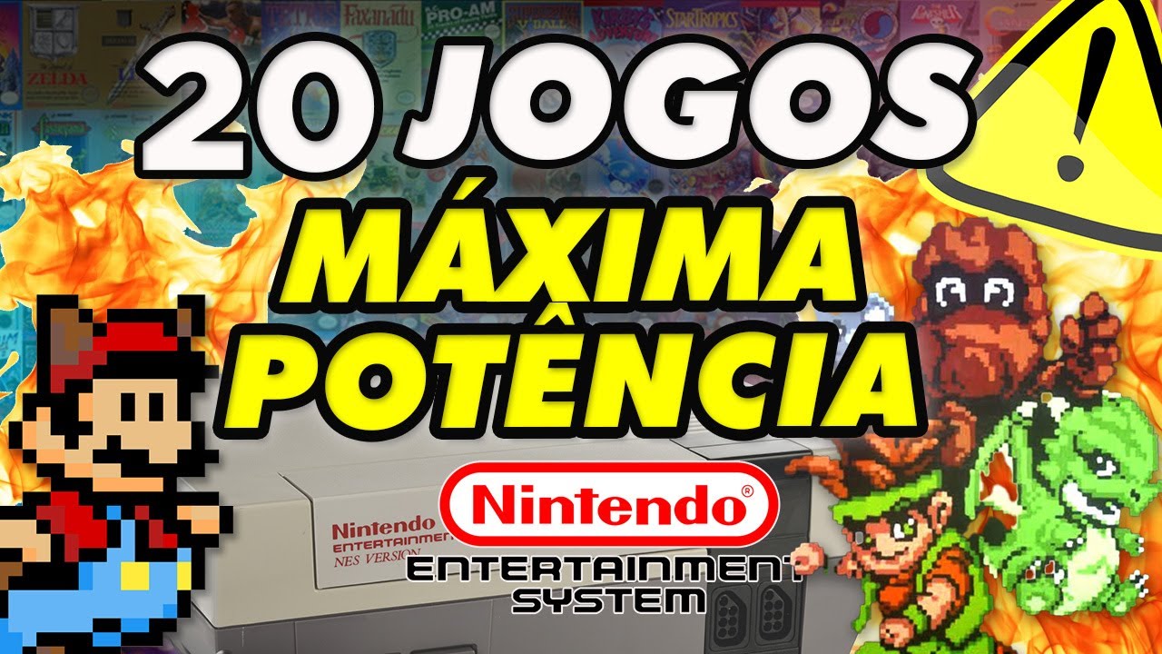 OS 20 JOGOS MAIS IMPRESSIONANTES DO NES! 8-BITS COM GRÁFICOS E DESEMPENHO NO TALO!