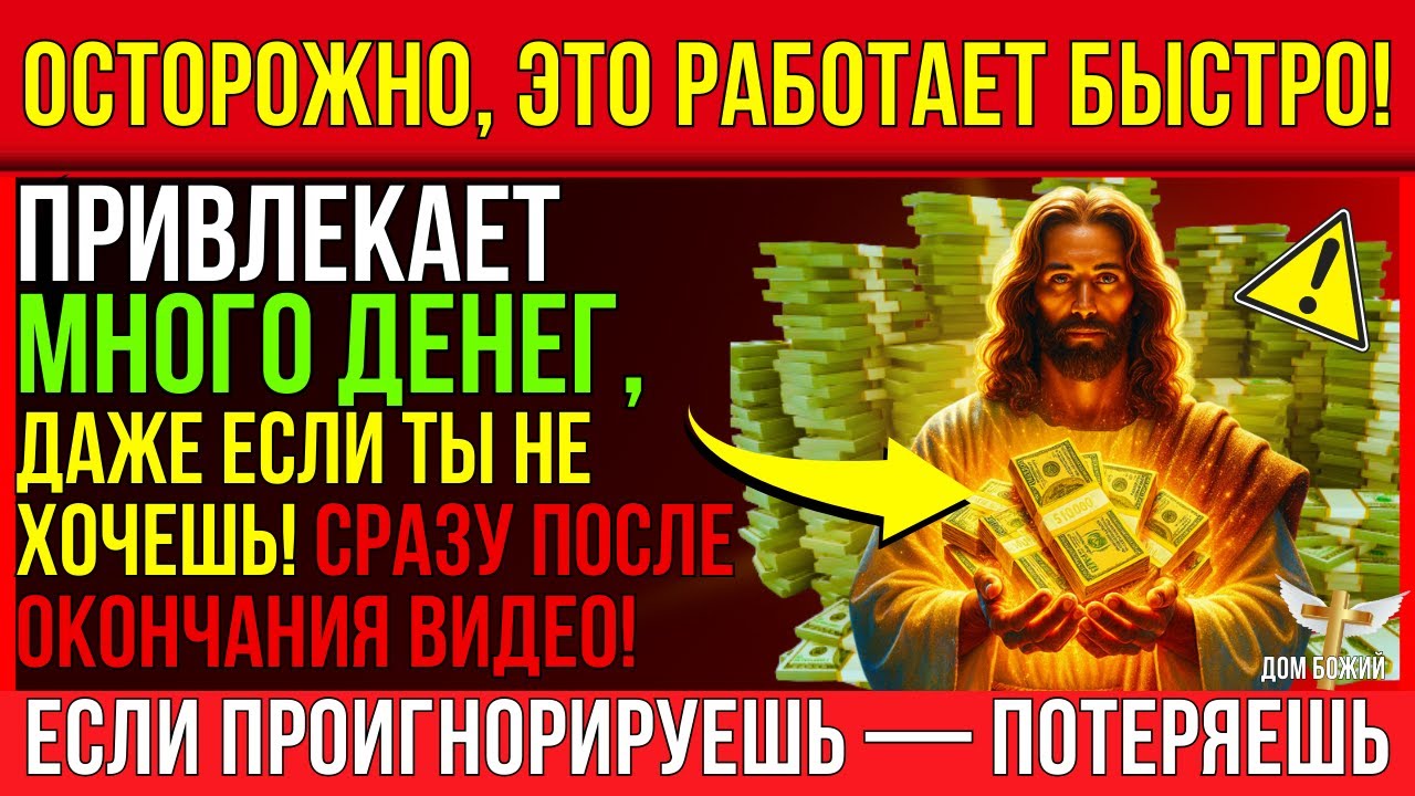 ЭТО ВИДЕО МГНОВЕННО ОСВОБОЖДАЕТ ДЕНЬГИ! СТОЛЬКО ДЕНЕГ, ЧТО ВЫ НЕ БУДЕТЕ ЗНАТЬ, КАК ИХ ТРАТИТЬ...