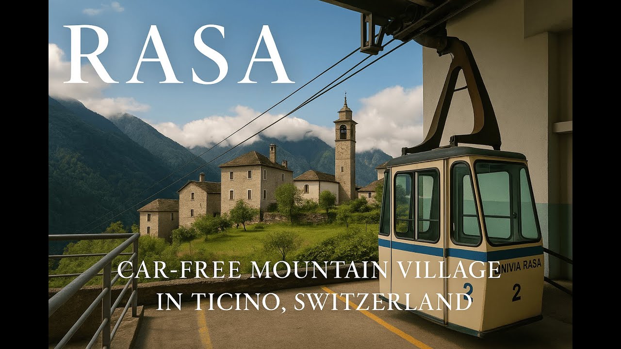 I visited a car-free mountaintop village in Ticino, Switzerland