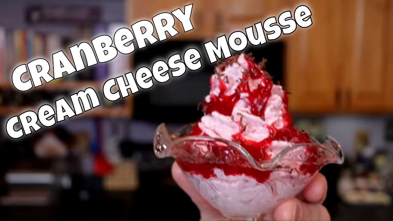 Smooth Keto Cranberry Sauce + 2 Ways to Make Cranberry Mousse