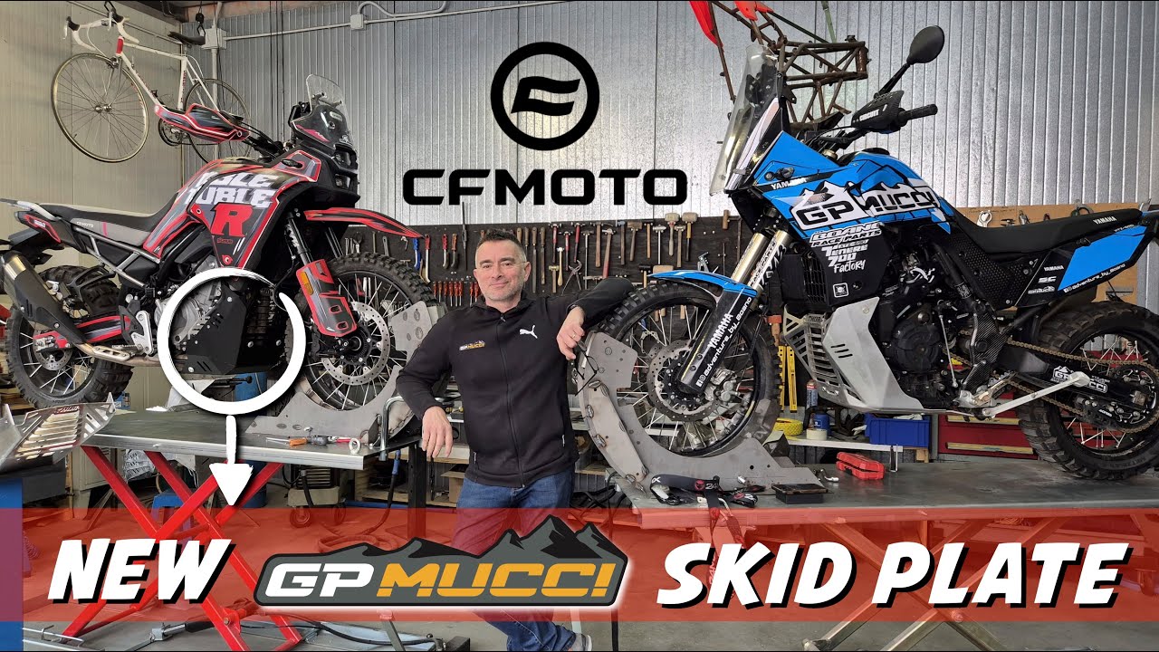 CF Moto 450MT - GpMucci skid plate presentation