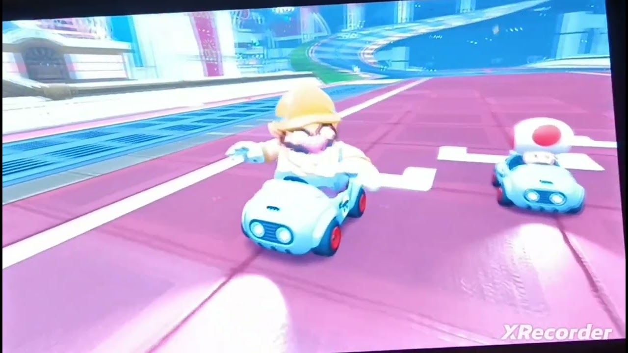 Playing Mario kart world online 🌎🌏🌍