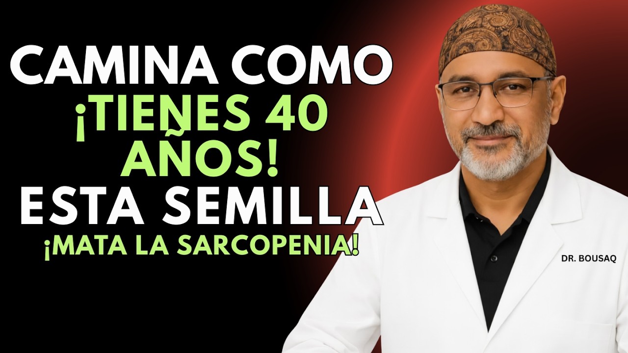 Esta semilla tiene más proteína que los huevos y combate la sarcopenia rápido!